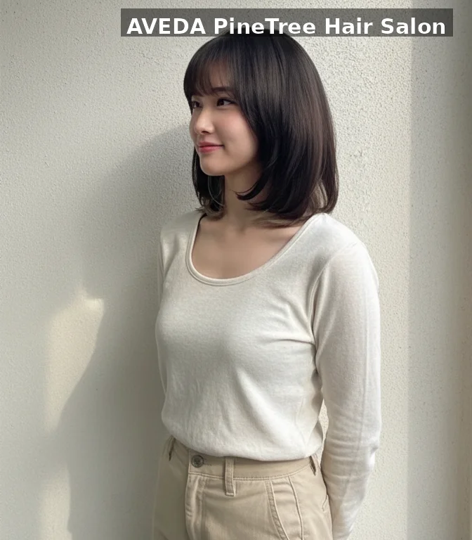서대문역 단발 C컬펌 애프터 | 파인트리헤어살롱