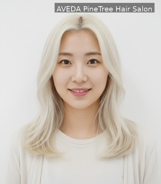 서대문역 탈색 애프터 | 파인트리헤어살롱