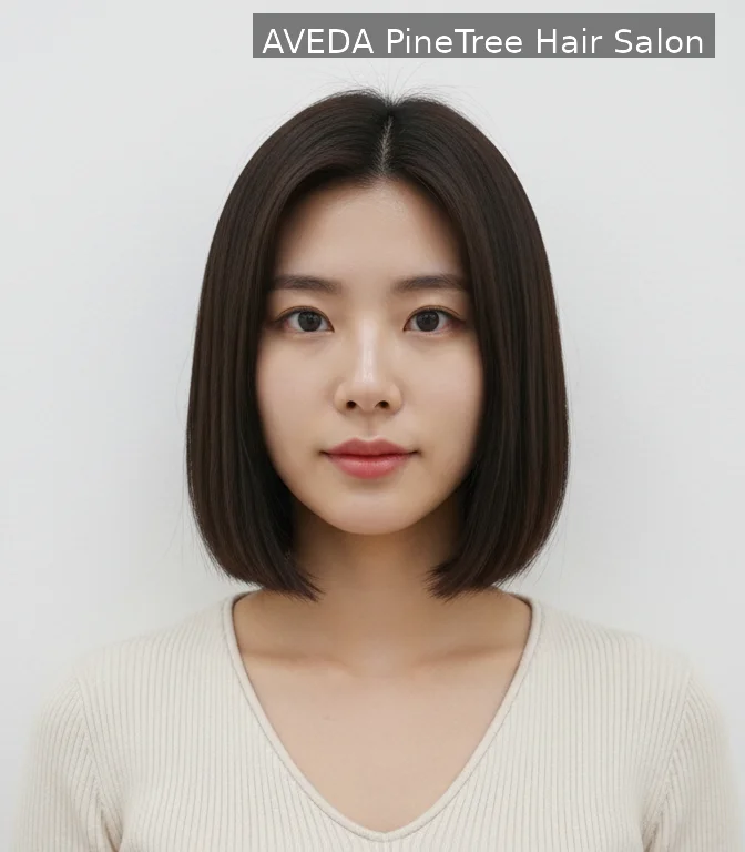 서대문역 단발컷 애프터 | 파인트리헤어살롱