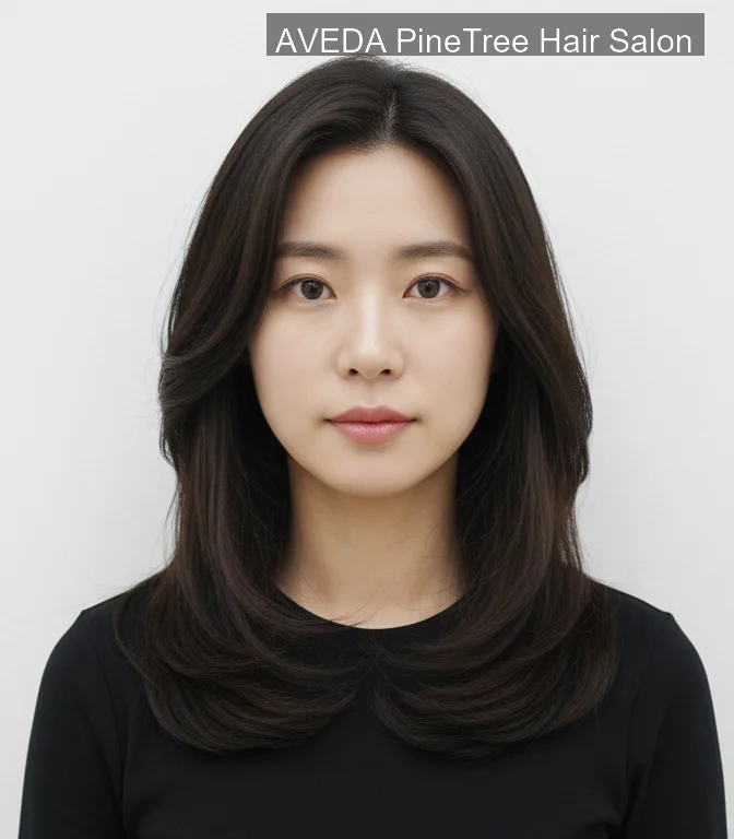 서대문역 레이어드컷 애프터 | 파인트리헤어살롱