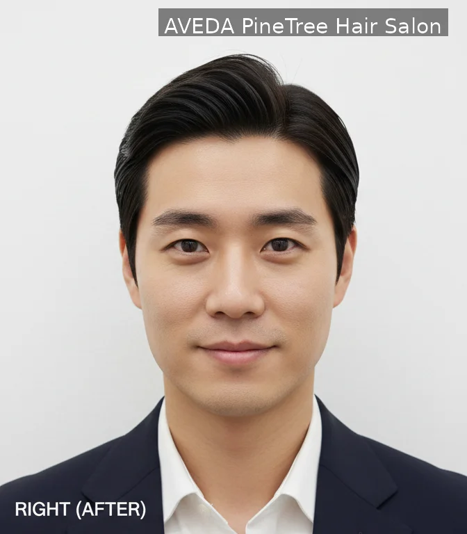 서대문역 남자 다운펌 애프터 | 파인트리헤어살롱