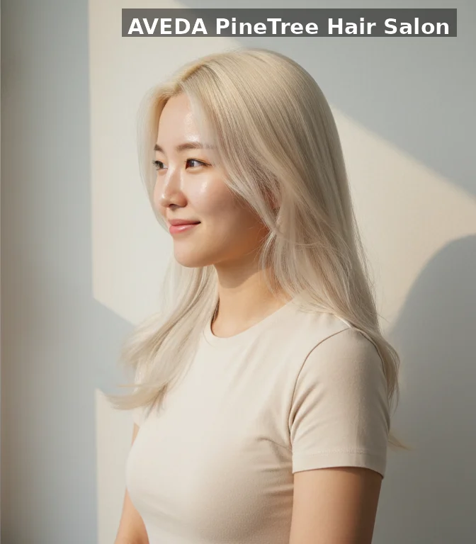 서대문역 탈색 잘하는 미용실 애프터 | 파인트리헤어살롱