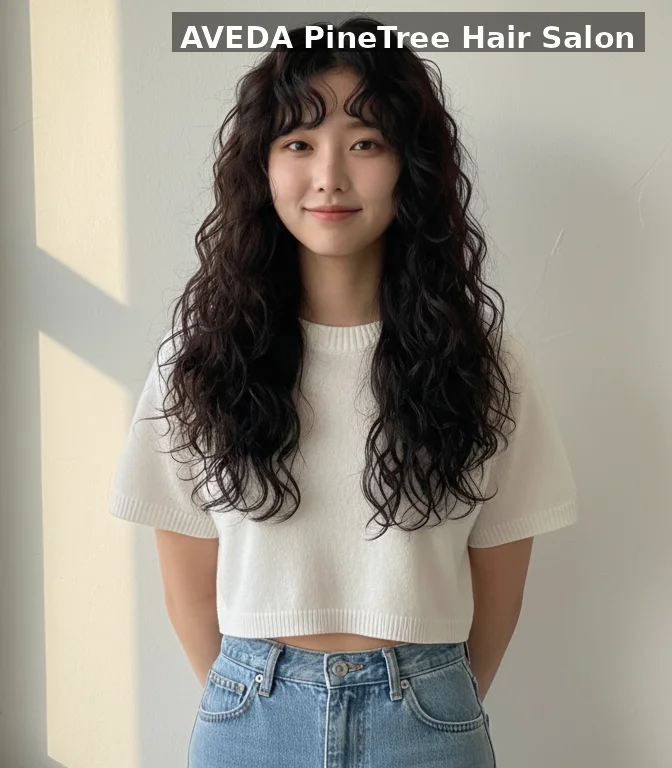 서대문역 히피펌 손질 시간을 줄이는 방법 애프터 파인트리헤어살롱