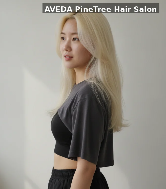 광화문 인근 광화문 탈색 애프터 파인트리헤어살롱