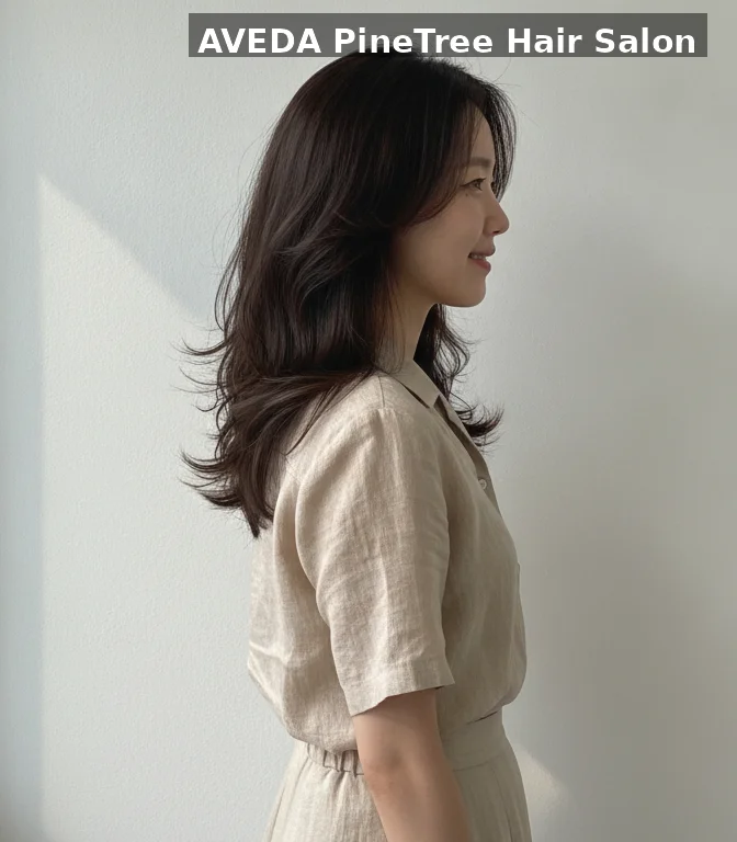 광화문 인근 컷 애프터 파인트리헤어살롱