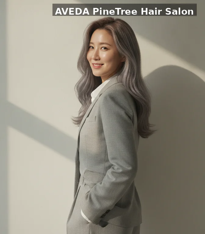 서대문역 염색 카키브라운이 자연스러운 톤 유지하는 여성의 차이 | 서아 디자이너